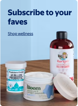 Subscribe to your faves - Shop wellness